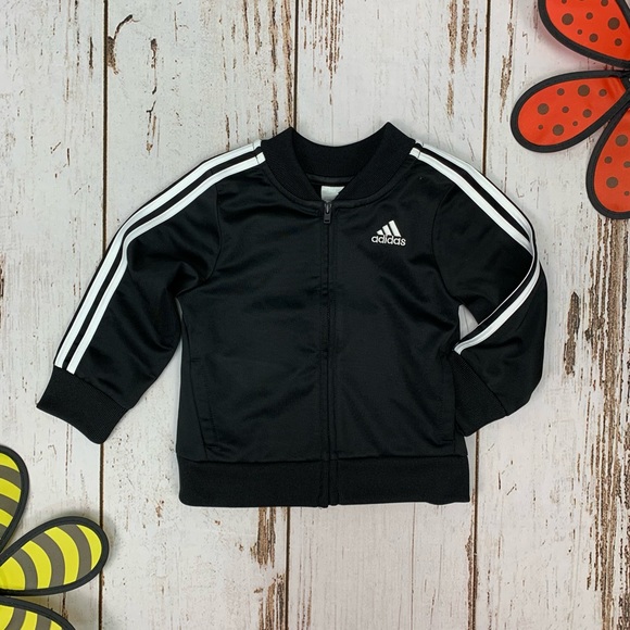 adidas Other - Adidas Toddler Three Stripes Tricot Track Jacket